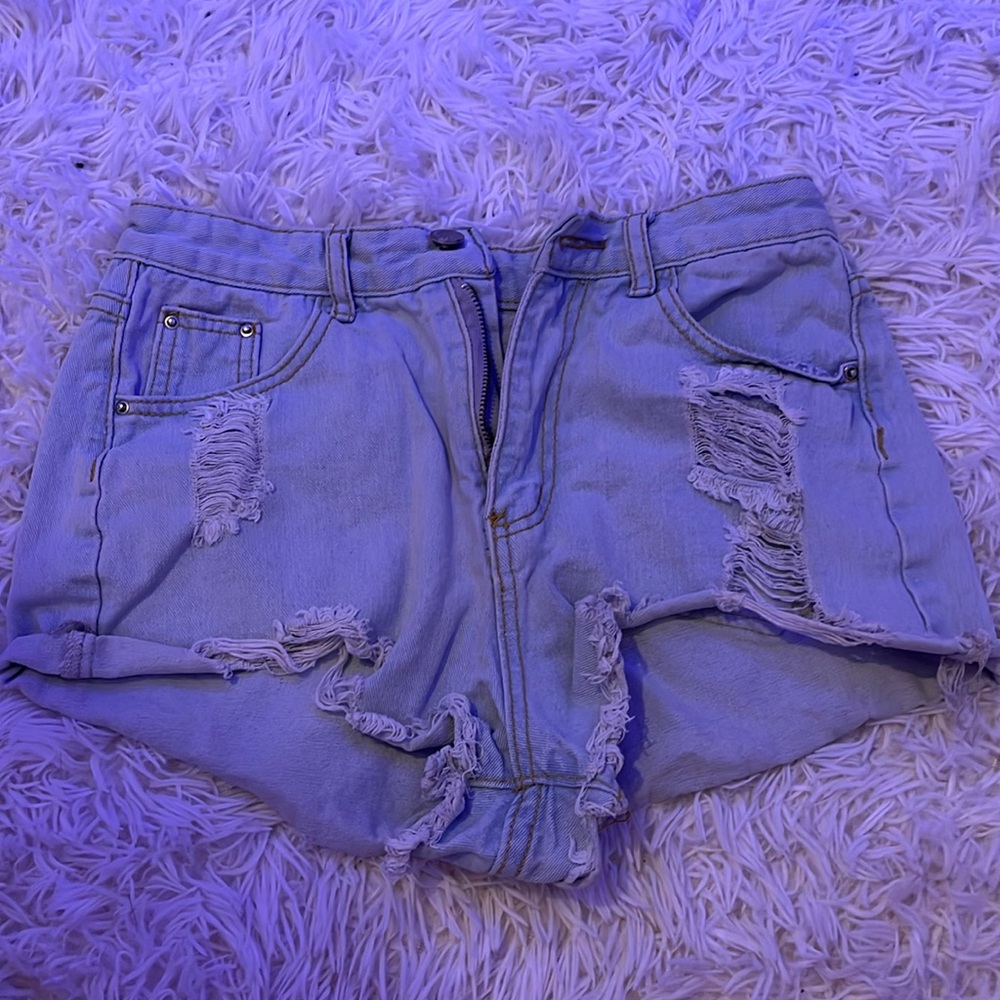jean shorts